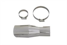 (image for) Chrome Pipe Junction Shield Front