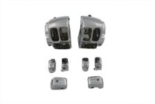 (image for) Handlebar Control Switch Housing Kit Chrome