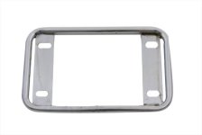 (image for) License Plate Frame Tubular Style Chrome