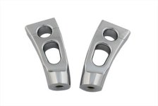 (image for) 4-1/4" Switchback Chrome Riser Set