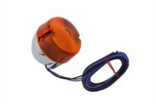 (image for) Chrome Turn Signal Assembly Front Right or Left