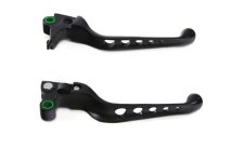 (image for) Drilled Hand Lever Set Black