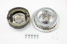 (image for) Rear Mechanical Brake Drum Kit Chrome