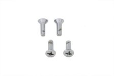 (image for) Oval Head Slotted Chrome Screws