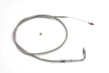 (image for) 39" Braided Stainless Steel Idle Cable