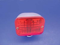 (image for) Chrome Tour Marker Lamp Set with Red Lens