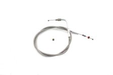 (image for) Braided Stainless Steel Idle Cable with 38" Casing