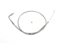 (image for) Braided Stainless Steel Throttle Cable with 44.75" Casing