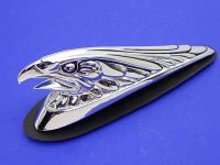 (image for) Eagle Front Fender Tip Ornament Chrome