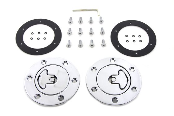 (image for) Aircraft Style Gas Cap Set Vented and Non-Vented