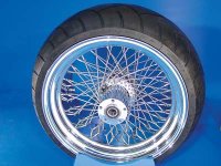 (image for) 18" X 8.5" Tire Kit Chrome Finish