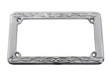 (image for) License Plate Frame Flame Style