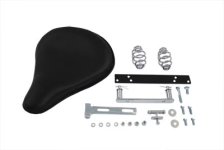 (image for) Black Leather Solo Seat and Mount Kit