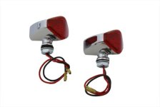 (image for) LED Diamond Red Lens Marker Lamp Set