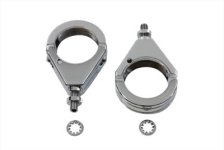 (image for) Turn Signal Clamp Set with Grooves 41mm