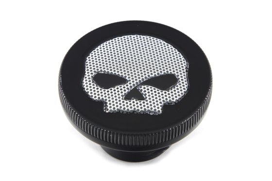 (image for) Black Skull Style Vented Gas Cap