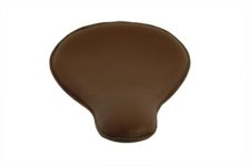 (image for) Brown Leather Velo Racer Solo Seat