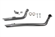 (image for) Exhaust Drag Pipe Set Curved