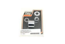 (image for) Front Axle Spacer Kit Smooth Style Chrome