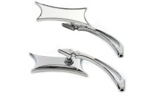 (image for) Oblique Mirror Set Billet Chrome