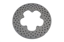 (image for) 11-1/2" Drilled Front Brake Disc Clover Leaf Style