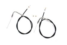 34.92" Black Throttle and Idle Cable Set (image for) 34.92" Black Throttle and Idle Cable Set