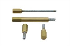 (image for) Carburetor Float Bowl Screw Kit Brass Finish