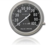 (image for) Police Special Speedometer with 1:1 Ratio