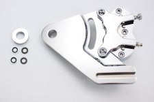 (image for) Chrome Rear 4 Piston Caliper