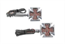 (image for) Maltese Red LED Turn Signal Set
