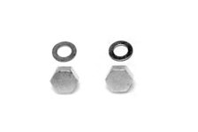 (image for) Fork Top Tube Plug Flat Chrome