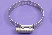 (image for) OE Exhaust Pipe Heat Shield Worm Clamp