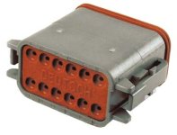 (image for) Deutsch Sealed 12 Wire Connector Component