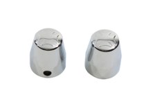 (image for) Chrome Rear Axle Nut Caps Maltese Style