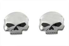 (image for) Skull Style Gas Cap Set Vented and Non-Vented