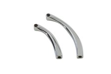 (image for) Curved Solid Style Billet Mirror Stem