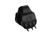 (image for) 3 buckle Thro-Over Saddlebags Black