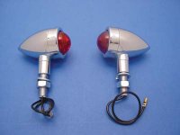 (image for) Mini Bullet Marker Lamp Set with Red Lens