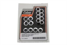 (image for) Chrome Stock Cylinder Base Nuts and Washers