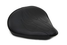 (image for) Black Solo Seat with Flame Stitch Large