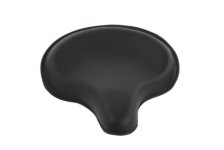 (image for) Replica Black Leather Deluxe Solo Seat without Skirt