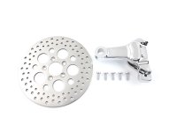 (image for) Chrome Rear 4 Piston Caliper and 11-1/2" Disc Kit