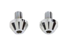 (image for) Chrome 41mm Taper Top Socket Fork Caps