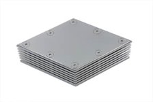 (image for) Diamond Air Cleaner Chrome Billet