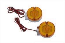 (image for) LED Turn Signal Set Rear Amber Lens