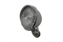 5-3/4" Round Headlamp with Visor (image for) 5-3/4" Round Headlamp with Visor