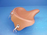 (image for) Brown Leather Early Style Solo Seat