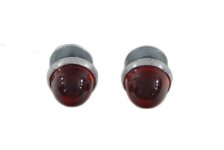 (image for) License Plate Red Reflector Set