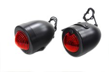 (image for) Black Replica Red Bullet Marker Lamp Set