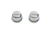 (image for) Chrome Front Axle Cap Cover Set, Cap Style